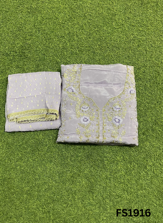 FS1929 | LEVANDER  | SLIK | Party Wear | Wedding | Jaggo | Ring Ceremony | Festival