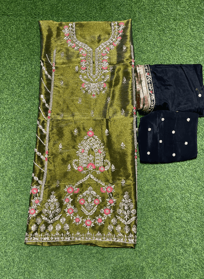 Shimmer  Suit | Party Wear | Wedding | Jaggo | Ring Ceremony | Festival | FS232