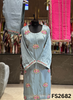 FS2682 | Satin Crepe | Party Wear | Wedding | Jaggo | Ring Ceremony | Festival
