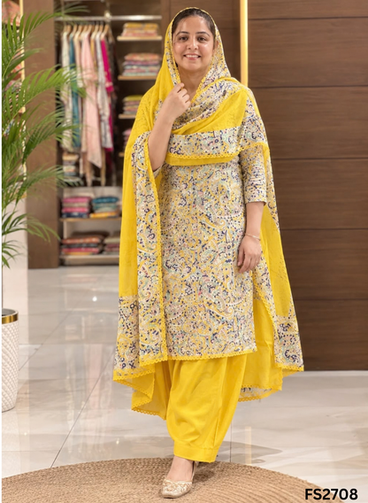 FS2708 | MAL Cotton Suit | Casual wear | Summer Suits | Regular  wear