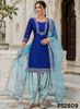 FS2809 | Silk | Party Wear | Wedding | Jaggo | Ring Ceremony | Festival | Contrast