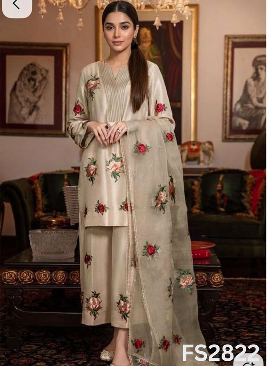 FS2822 | Pure Cotton Suit | Casual wear | Summer Suits | Regular wear