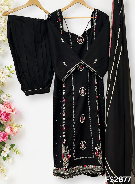 FS2877 | Cotton  Suit | Casual wear  | Summer Suits | Regular wear |