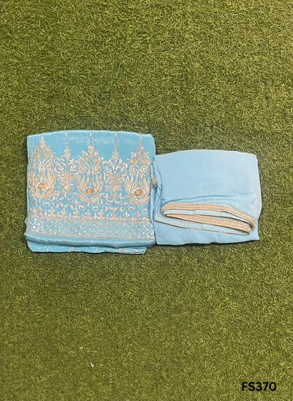 FS370 | Purple | Crepe Suit | Wedding | Party Wear | Ring Ceremony | Festival Suit | Allover suit |