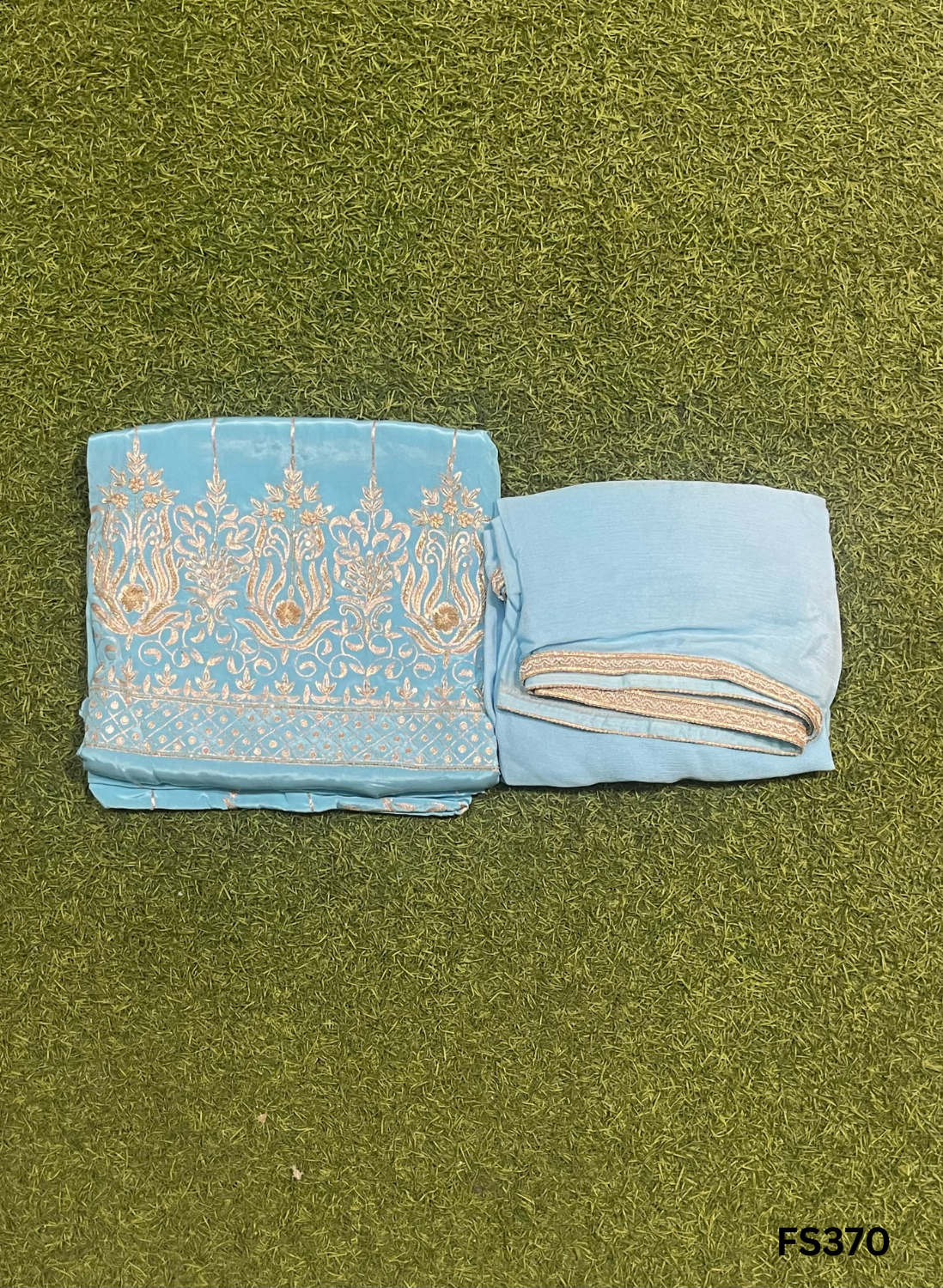 FS370 | Purple | Crepe Suit | Wedding | Party Wear | Ring Ceremony | Festival Suit | Allover suit |