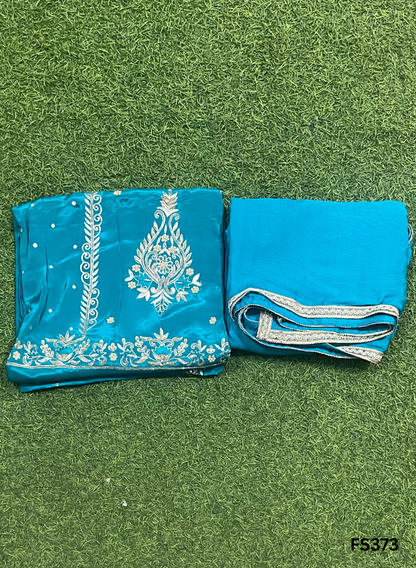 FS373 | Purple | Crepe Suit | Wedding | Party Wear | Ring Ceremony | Festival Suit | Allover suit |