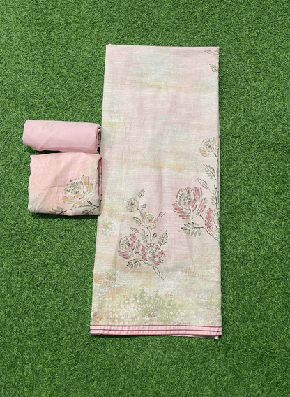 Baby Pink |Cotton Suit | Casual wear | Summer Suits | Regular wear | FS418