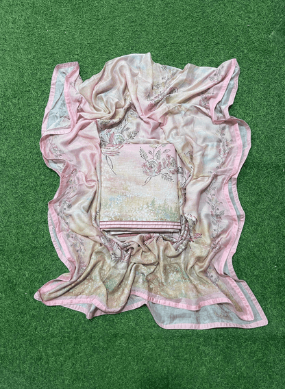 Baby Pink |Cotton Suit | Casual wear | Summer Suits | Regular wear | FS418