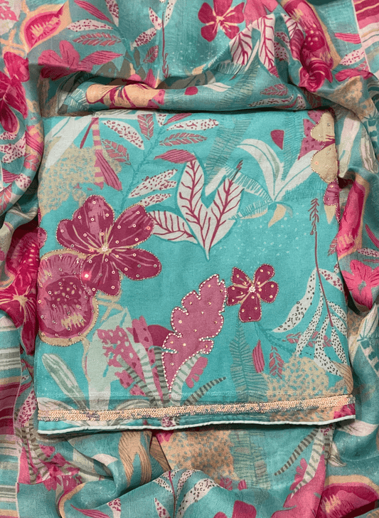 Burberry print Suit | Casual wear | Summer Suits | Regular wear | FS581