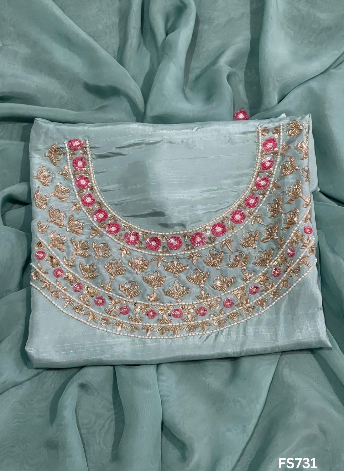 FS731 |Raw Silk |   Suit | Party Wear | Wedding | Jaggo | Ring Ceremony | Festival|