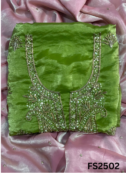 FS2502 | Pista | Fendy | Silk | Party Wear | Wedding | Jaggo | Ring Ceremony | Festival