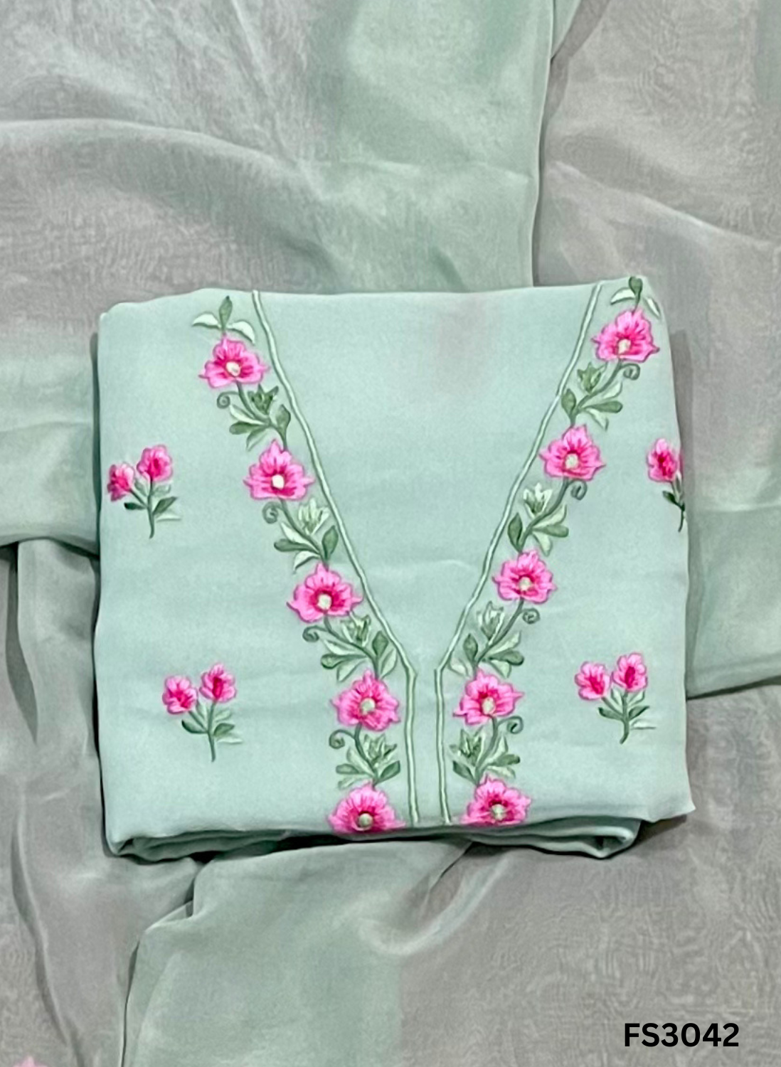 FS3042 | Georgette Suit | Party Wear  | Jaggo | Festival  Casual Wear |