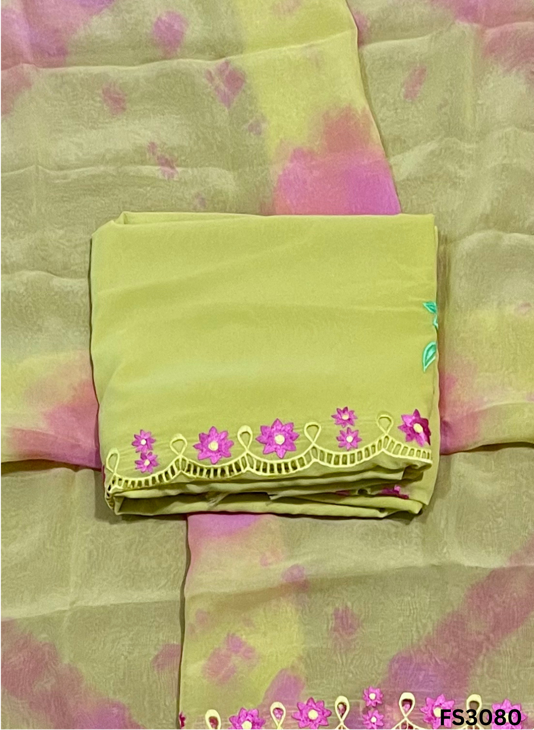 FS3080 | Georgette Suit | Party Wear | Jaggo | Festival Casual Wear |
