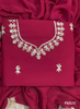 FS2172 | Mehroon | Georgette Suit | Kurti-Lehnga | Party Wear | Wedding | Jaggo | Ring Ceremony | Festival&nbsp;