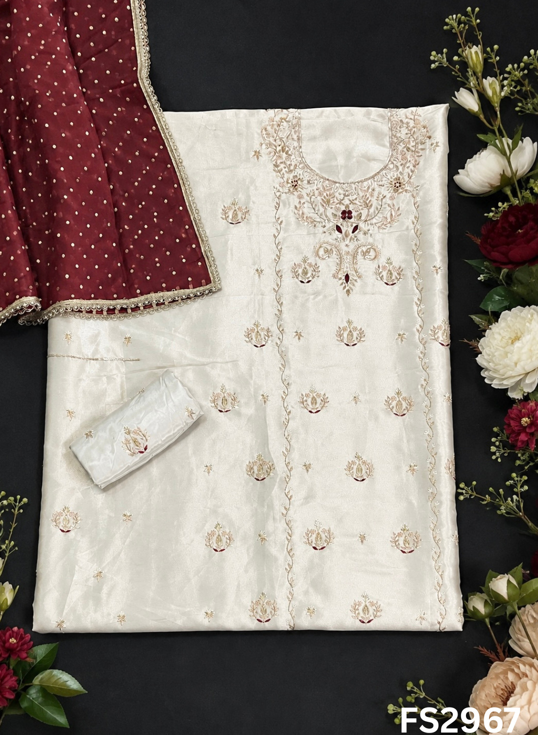 FS2967 | Geraph Suit | Party Wear | Wedding | Jaggo | Ring Ceremony | Festival