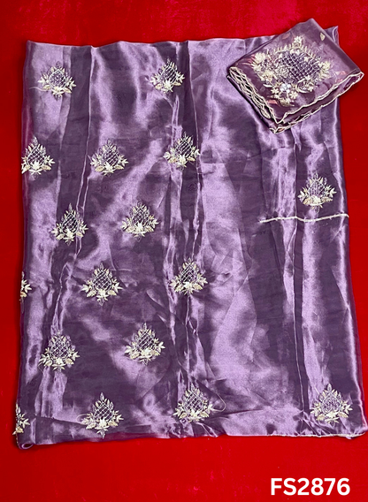 FS2876 | Glass Shimmer Suit | Party Wear | Wedding | Jaggo | Ring Ceremony | Festival