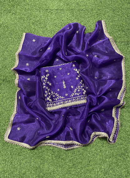 FS216 | Glass Shimmer Suit | Party Wear | Wedding | Jaggo | Ring Ceremony | Festival | F9IAAA