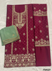 FS4127 | Handmade Bridal Suit | 100% Pure Gevadin Silk | Pure Organza Dupatta | Party Wear | Wedding Wear|  Contrast Suit |