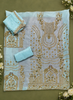 FS2981 | Handmade Bridal Suit | 100% Pure Organza | Pure Kamal Channon  Dupatta | Tamato Red Colour | Party Wear | Wedding Suit | Wedding Wear