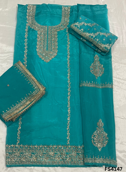FS4147 | Handmade Bridal Suit | Silk Suit | Party Wear | wedding Suit | Ring Ceremony | Festival Suit |