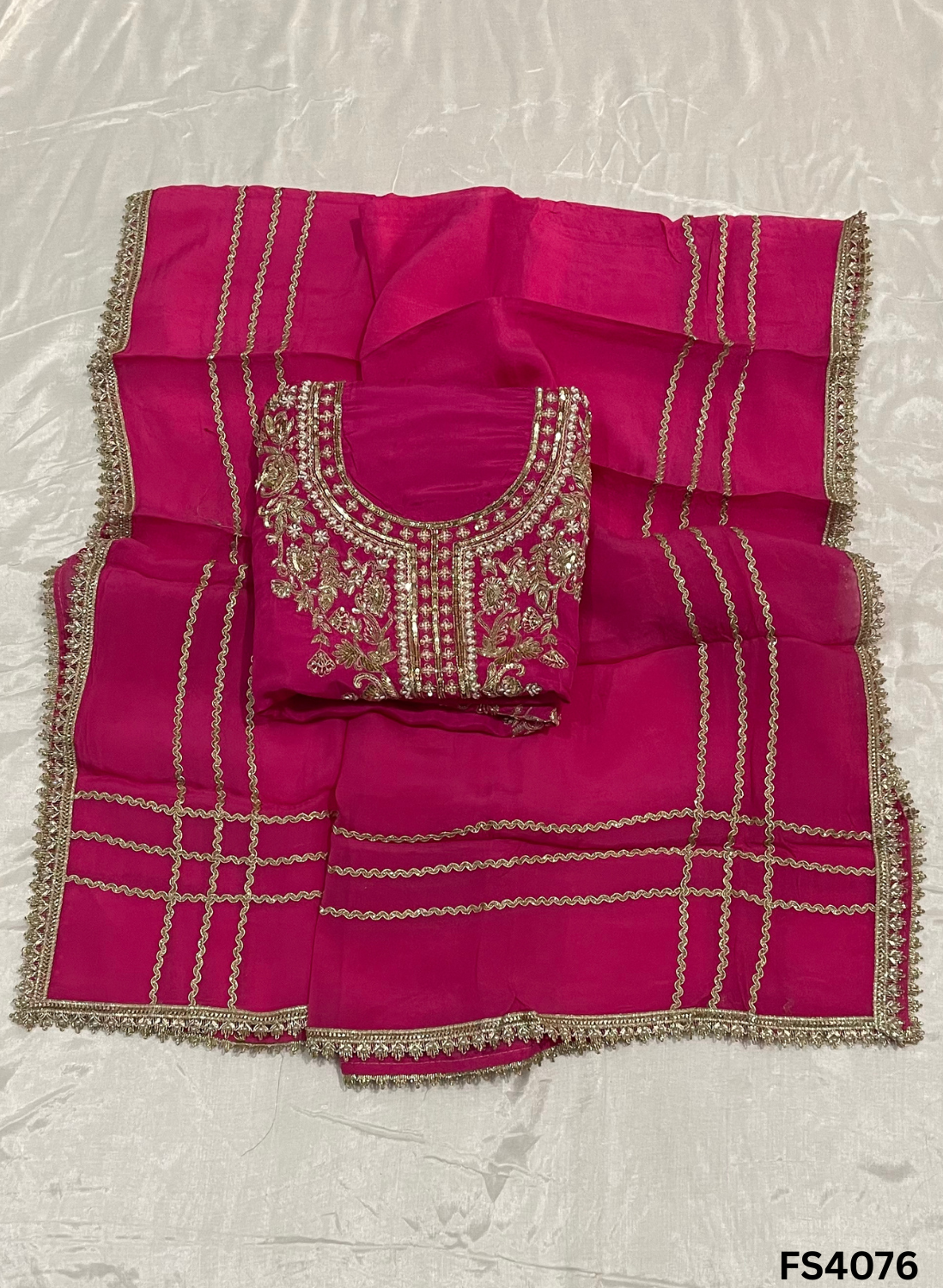 FS4076 | Handmade Bridal Suit | Silk Suit | Party Wear | wedding Suit |  Ring Ceremony | Festival Suit |