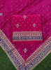 Hot pink Crepe | Crepe Suit | Wedding | Party Wear | Ring Ceremony | Festival Suit |