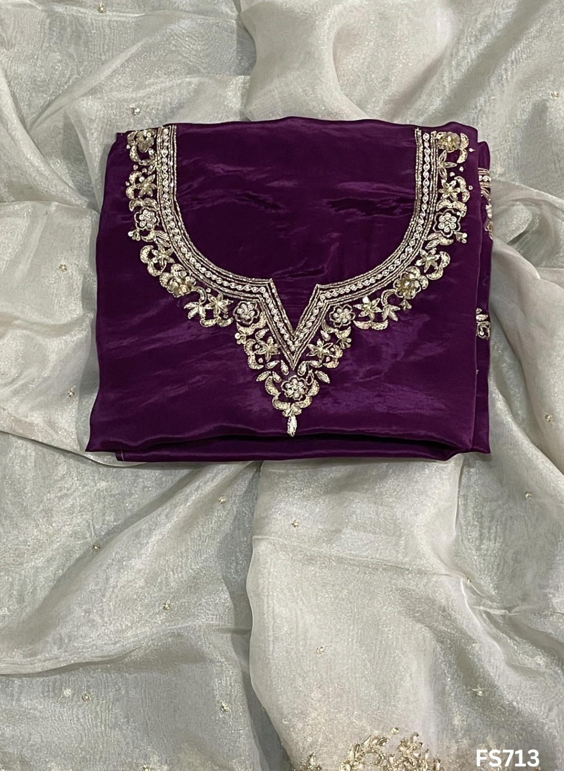 FS713 | Wine | | Silk  | Kurti-Lehnga | Party Wear | Wedding | Jaggo | Ring Ceremony | Festival |