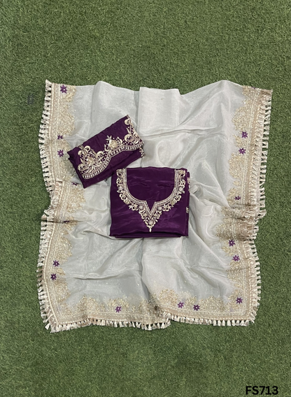 FS713 | Wine | | Silk  | Kurti-Lehnga | Party Wear | Wedding | Jaggo | Ring Ceremony | Festival |