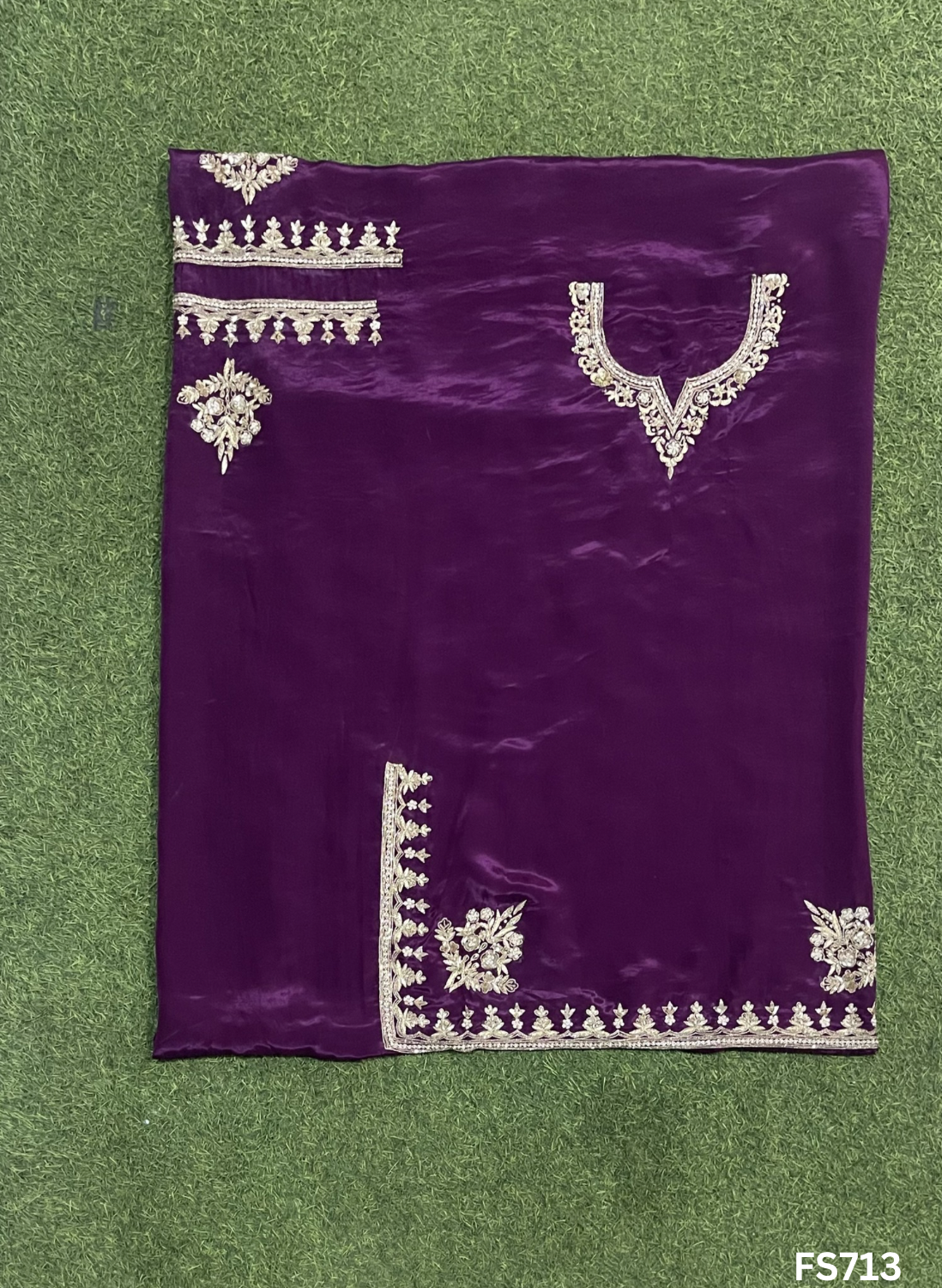 FS713 | Wine | | Silk  | Kurti-Lehnga | Party Wear | Wedding | Jaggo | Ring Ceremony | Festival |