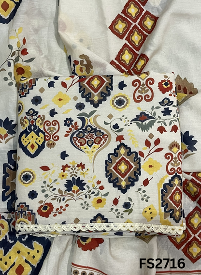 FS2716 | MAL Cotton Suit | Casual wear | Summer Suits | Regular  wear