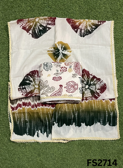 FS2714 | MAL Cotton Suit | Casual wear  | Summer Suits | Regular  wear