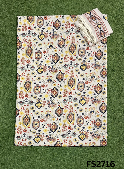 FS2716 | MAL Cotton Suit | Casual wear | Summer Suits | Regular  wear