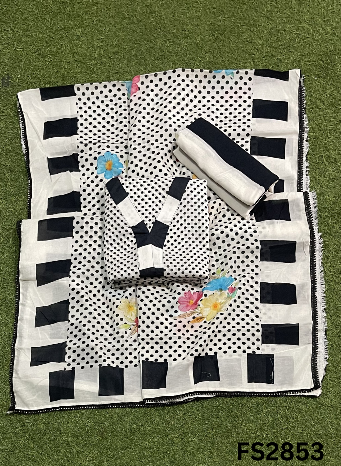 FS2853 | Mull-Cotton | Casual wear | Summer Suits | Regular wear