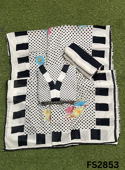 FS2853 | Mull-Cotton | Casual wear | Summer Suits | Regular wear