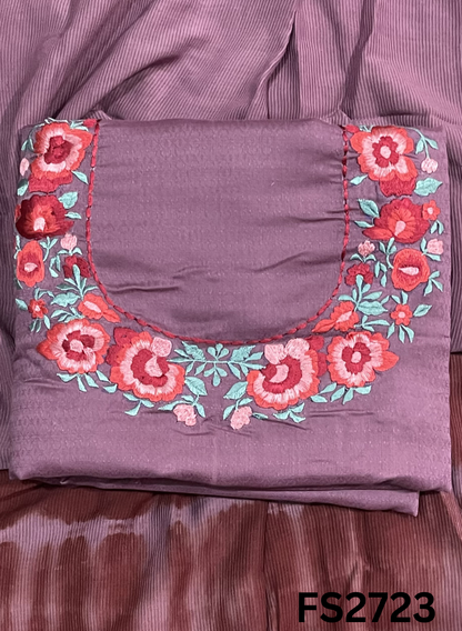 FS2723 | Muslin  Suit | Casual wear  | Summer Suits | Regular wear |