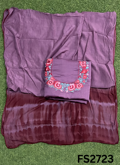FS2723 | Muslin  Suit | Casual wear  | Summer Suits | Regular wear |