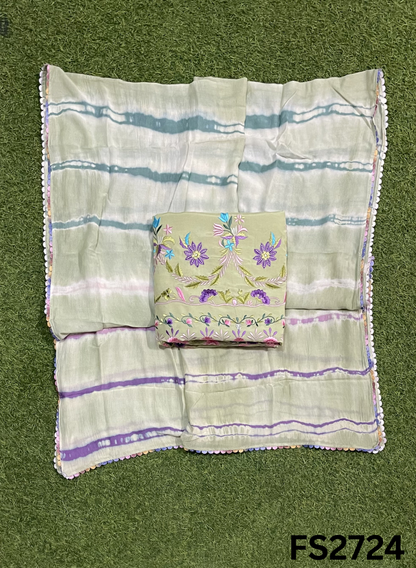 FS2724 | Muslin Cotton Suit | Casual wear | Summer Suits | Regular wear