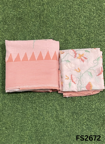 FS2672 | PISTA | Mul Cotton Suit | Casual wear | Summer Suits | Regular  wear |