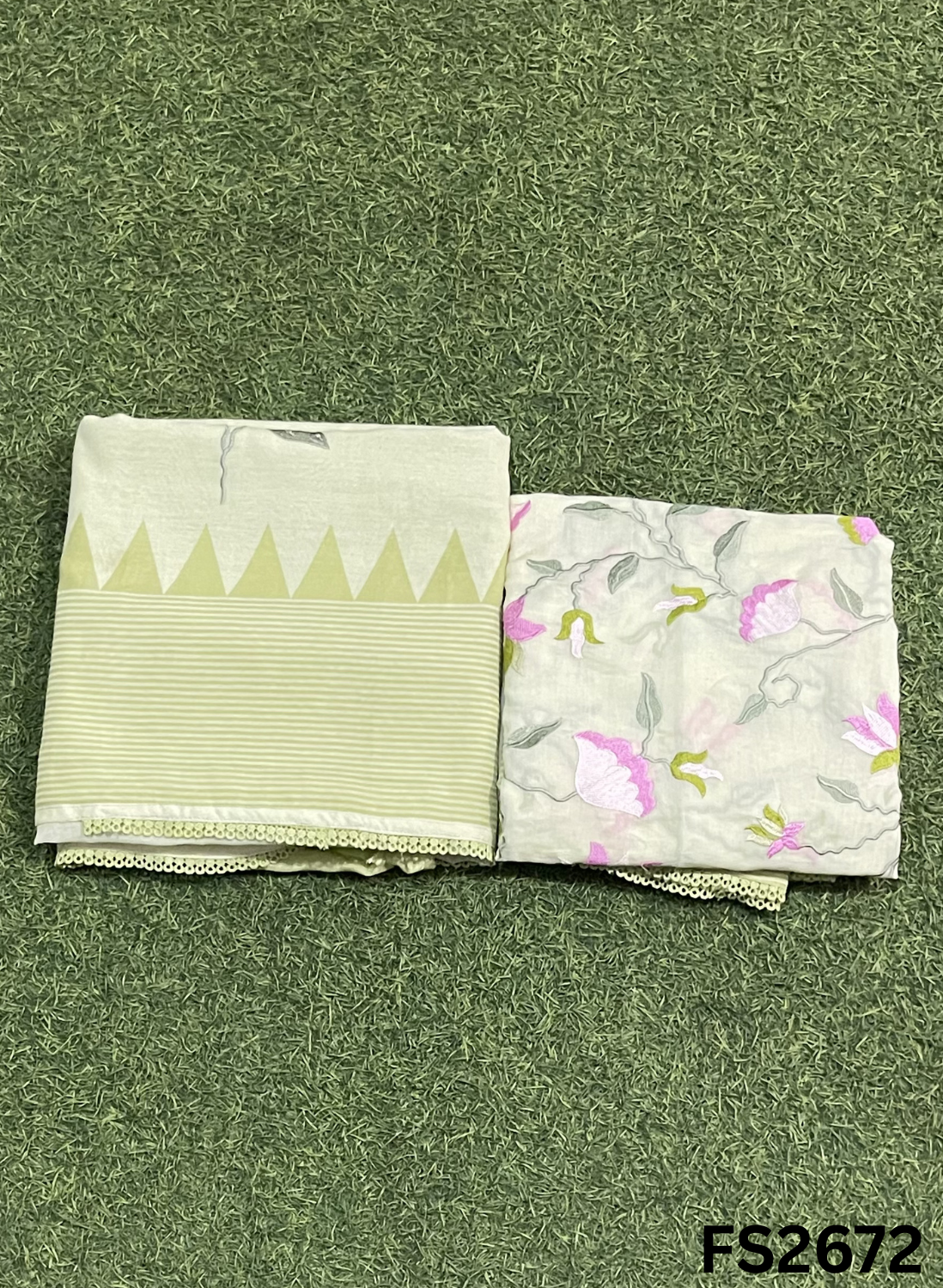 FS2672 | PISTA | Mul Cotton Suit | Casual wear | Summer Suits | Regular  wear |