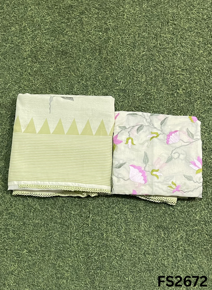 FS2672 | PISTA | Mul Cotton Suit | Casual wear | Summer Suits | Regular  wear |