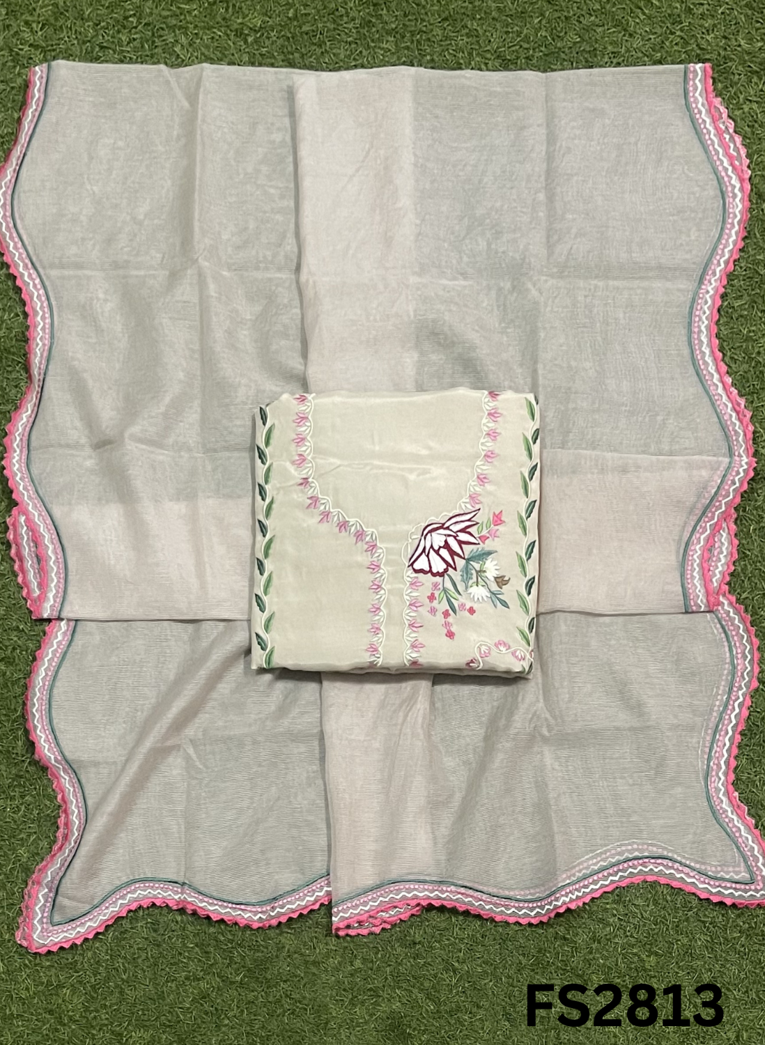 FS2813 | Muslin Suit | Casual wear  | Summer Suits | Regular wear |