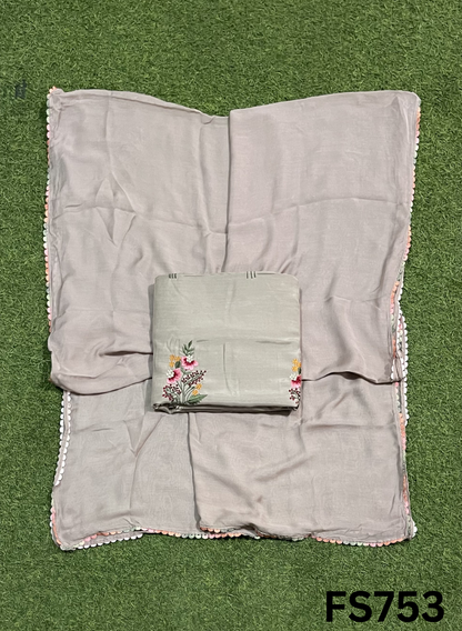 FS753 | Muslin Suit | Casual wear| Summer Suits | Regular wear |