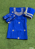 FS715 | Royal-Blue | Silk |  Kurti-Lehenga  | Party Wear | Wedding | Jaggo | Festival |