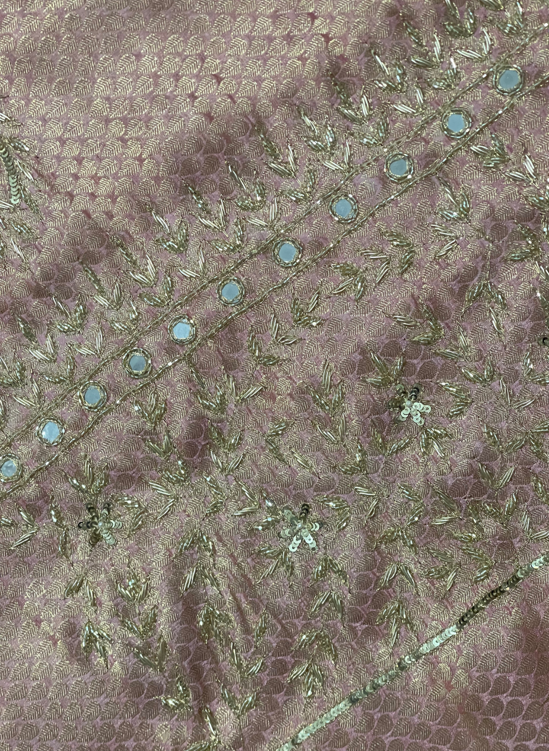 Crush Shimmer  off white Suit | Party Wear | Wedding | Jaggo | Ring Ceremony | Festival | FS204