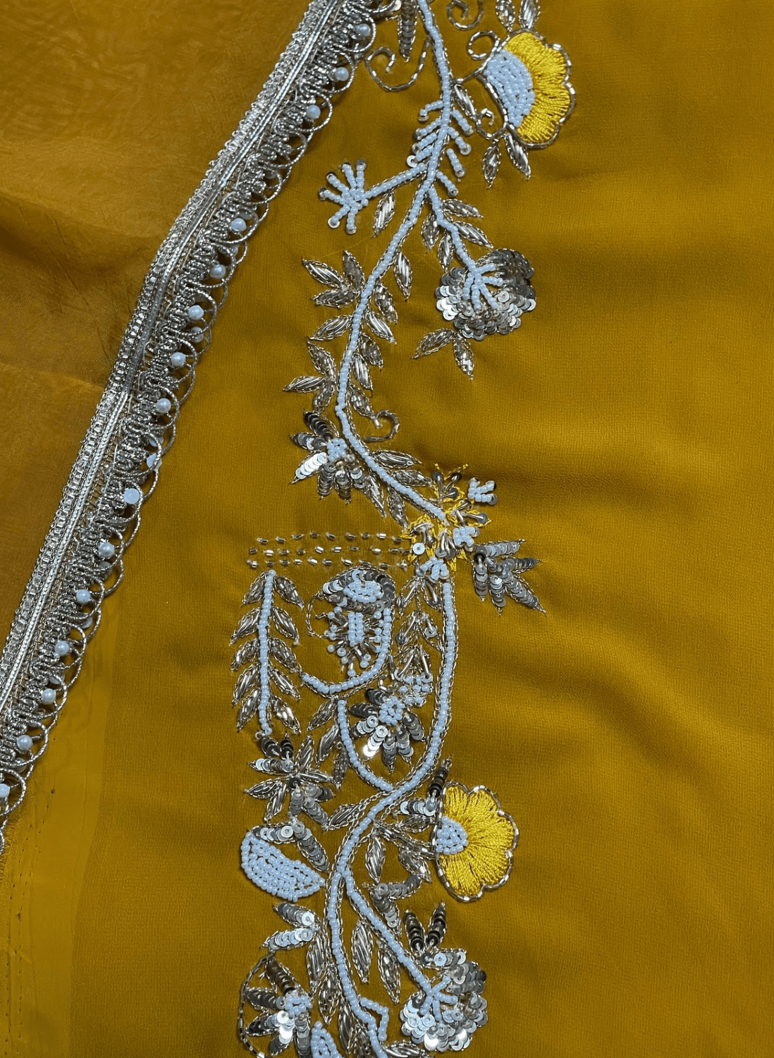 Dark onion colour georgette Suit | Party Wear | Wedding | Jaggo | Ring Ceremony | Festival | FS245