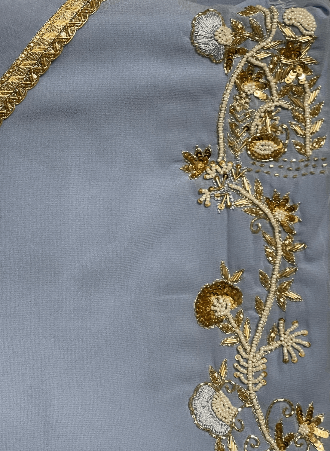 Dark onion colour georgette Suit | Party Wear | Wedding | Jaggo | Ring Ceremony | Festival | FS245