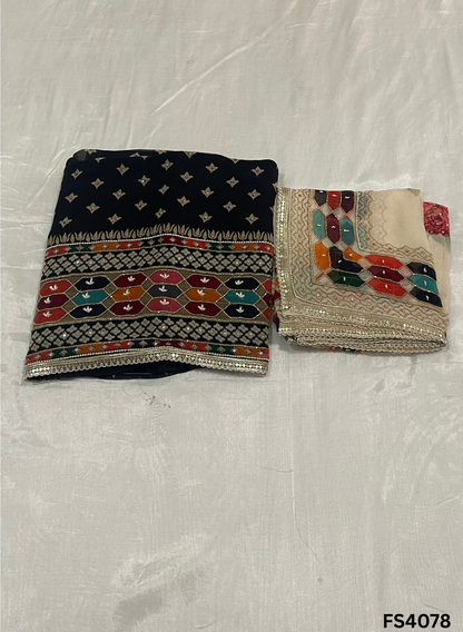 FS4078 | Organza Suit | Jaggo Wear | Party Wear | Ring Ceremony |