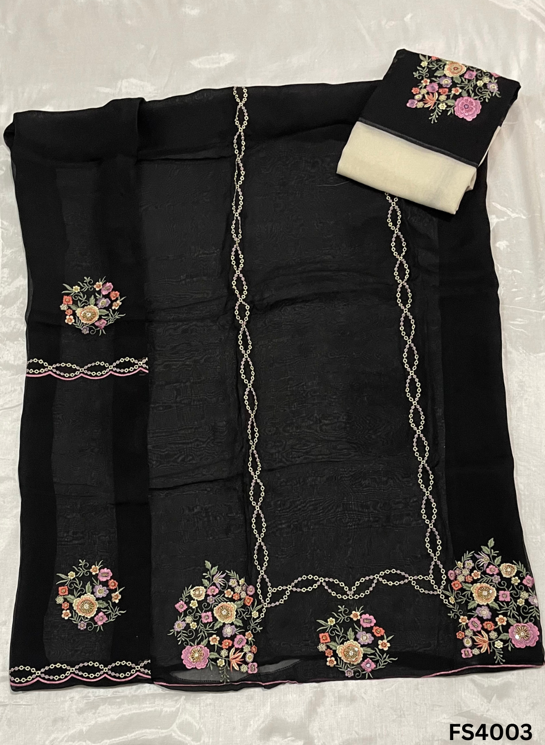 FS4003 | Organza Suit | Party Wear | Ring Ceremony | Festival Suit |