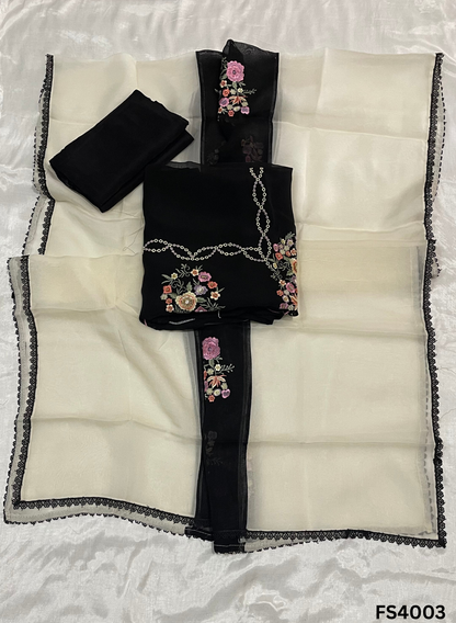 FS4003 | Organza Suit | Party Wear | Ring Ceremony | Festival Suit |