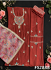 FS2888 | Organza Suit | Wedding | Party Wear | Ring Ceremony | Festival Suit | Allover suit